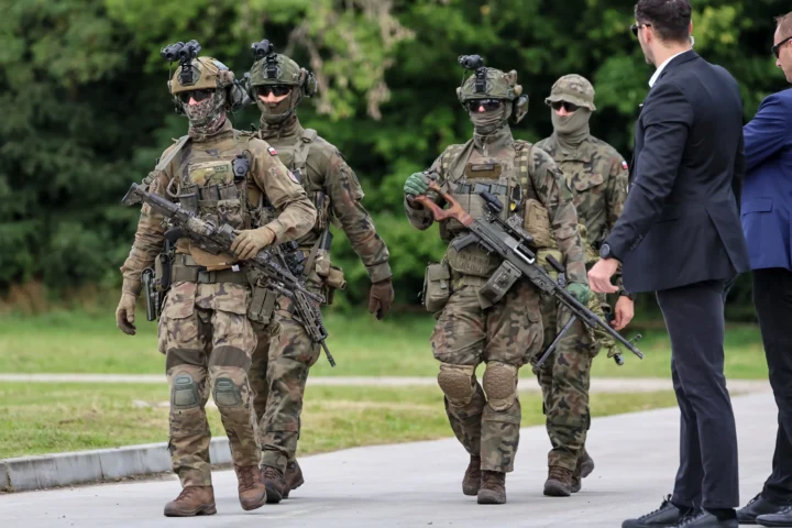 Польские военнослужащие