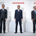 Японские автогиганты Honda, Nissan и Mitsubishi Motors