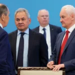 Lavrov, Shoigu, Belousov