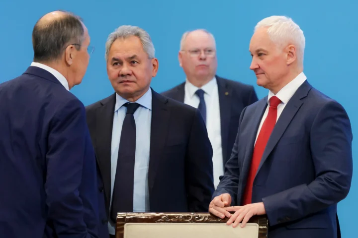 Lavrov, Shoigu, Belousov