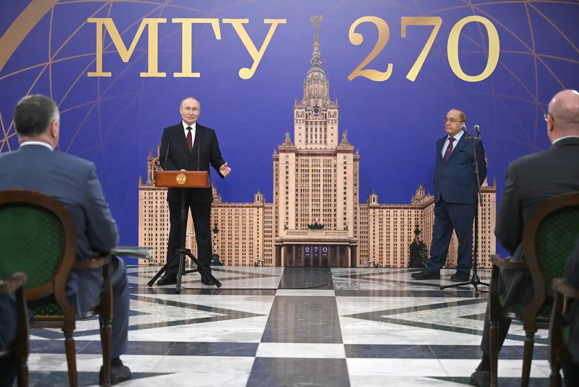 President Vladimir Putin speaks