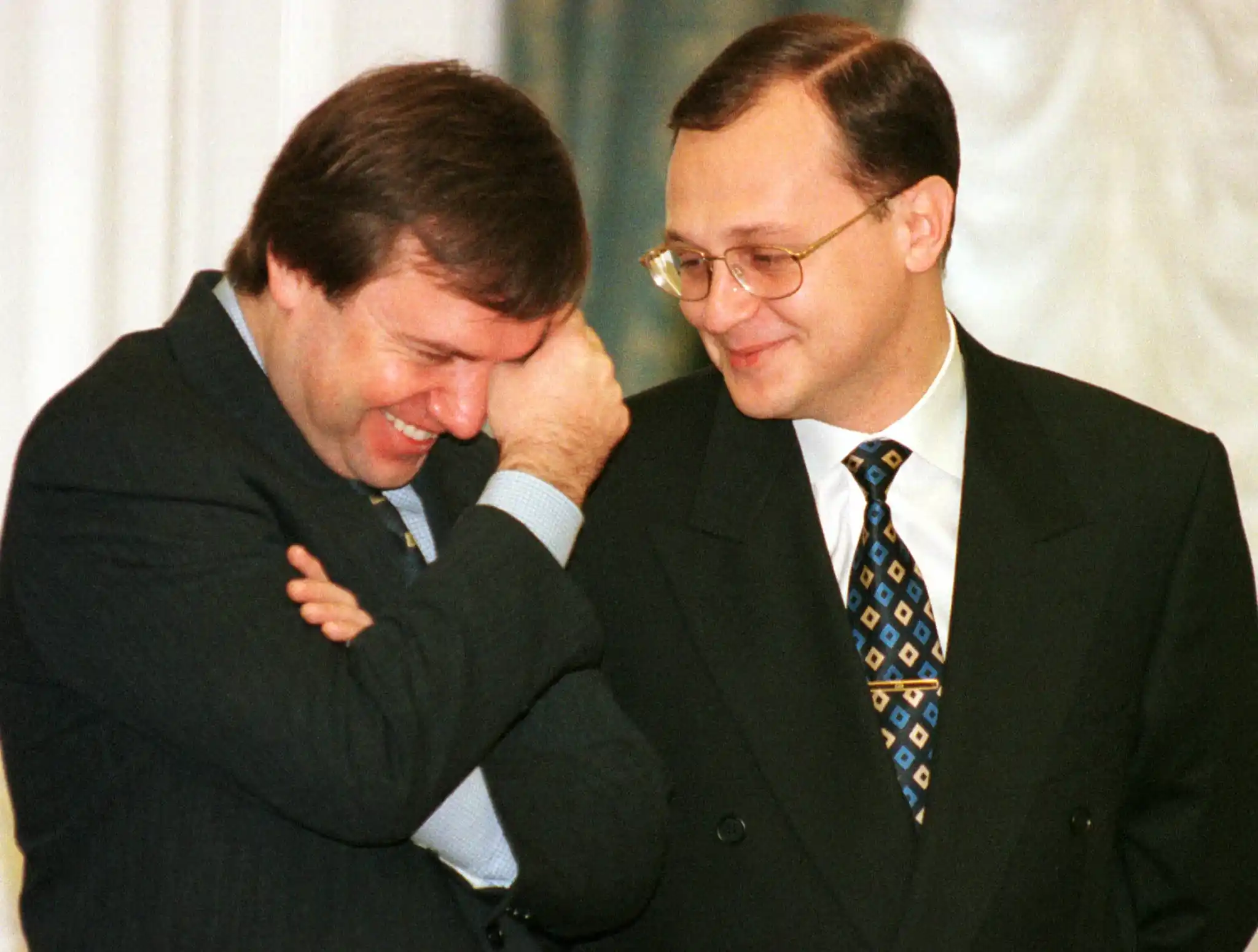 Sergei Kiriyenko and Valentin Yumashev