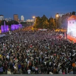 Ural Music Night Festival in Yekaterinburg
