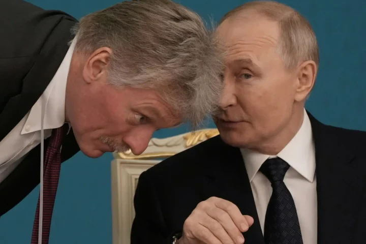 Dmitry Peskov, Putin’s seasoned press secretary