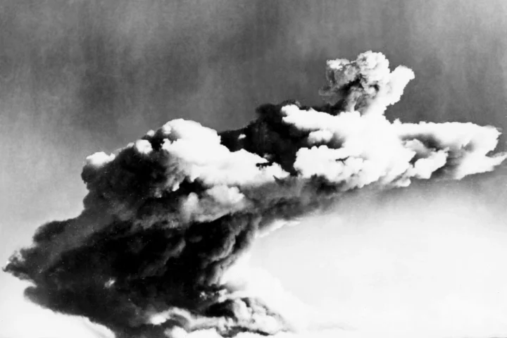 Nuclear explosion at Monte Bello