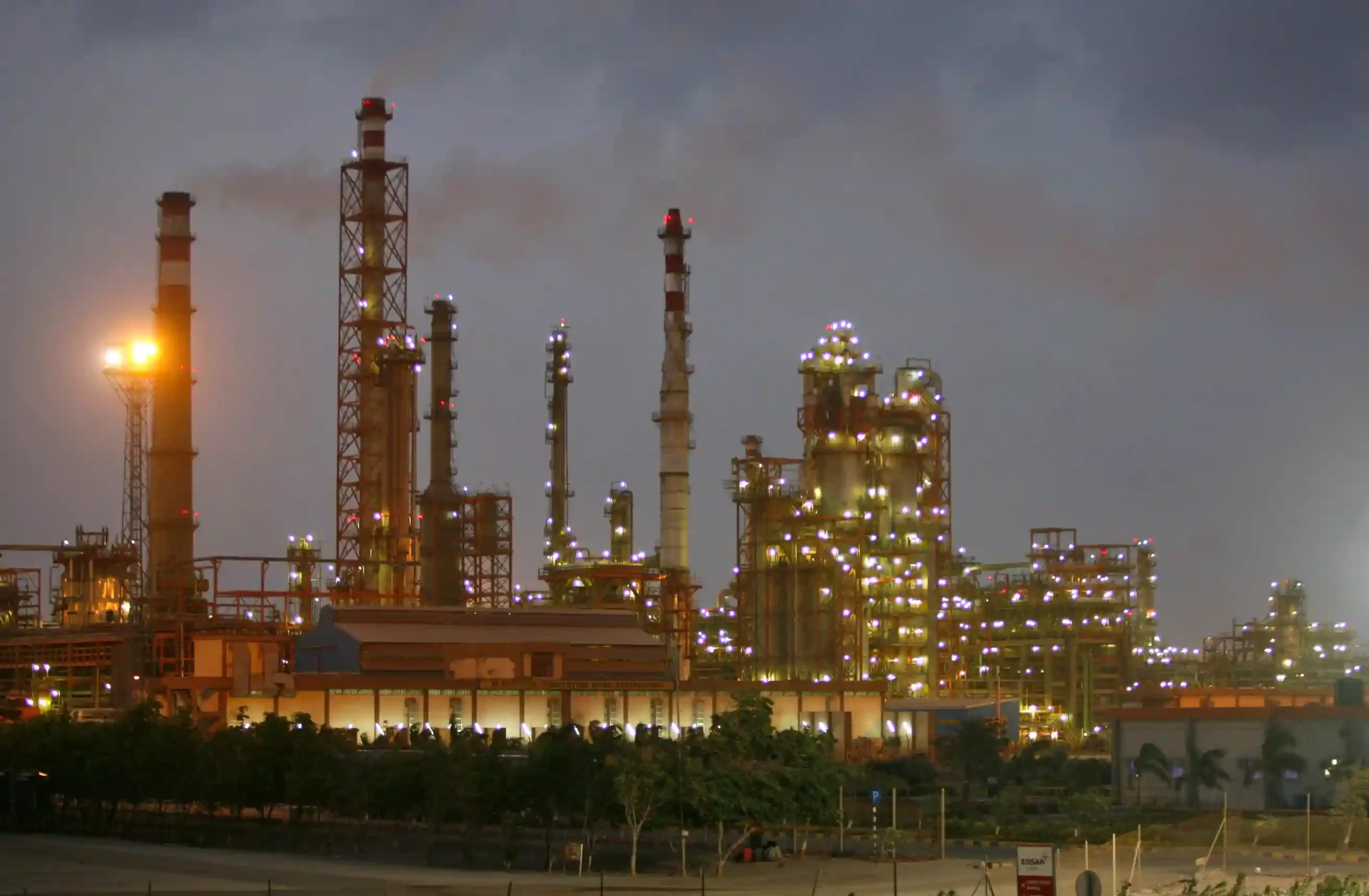 Refinery in the western Indian state of Gujarat