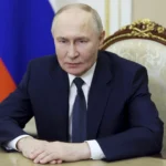 Russian President Vladimir Putin speaks