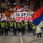 Сербию сотрясают регулярные протесты