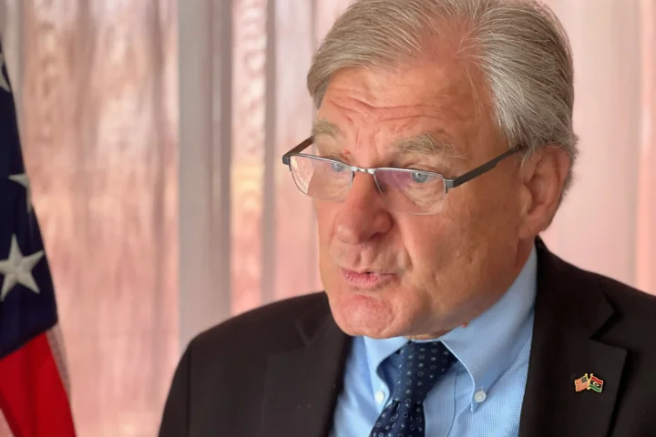 The new U.S. Ambassador to Russia Richard Norland