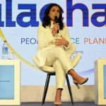 Директор Национальной разведки США Тулси Габбард выступает на Raisina Dialogue