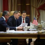 Marco Rubio and Mike Waltz in Jeddah