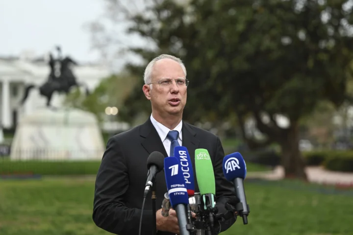 Kirill Dmitriev answers questions from the press