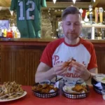 Man ate 100 wings in an hour