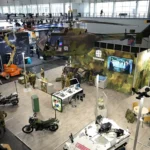 Общий вид стенда немецкой армии Бундесвера