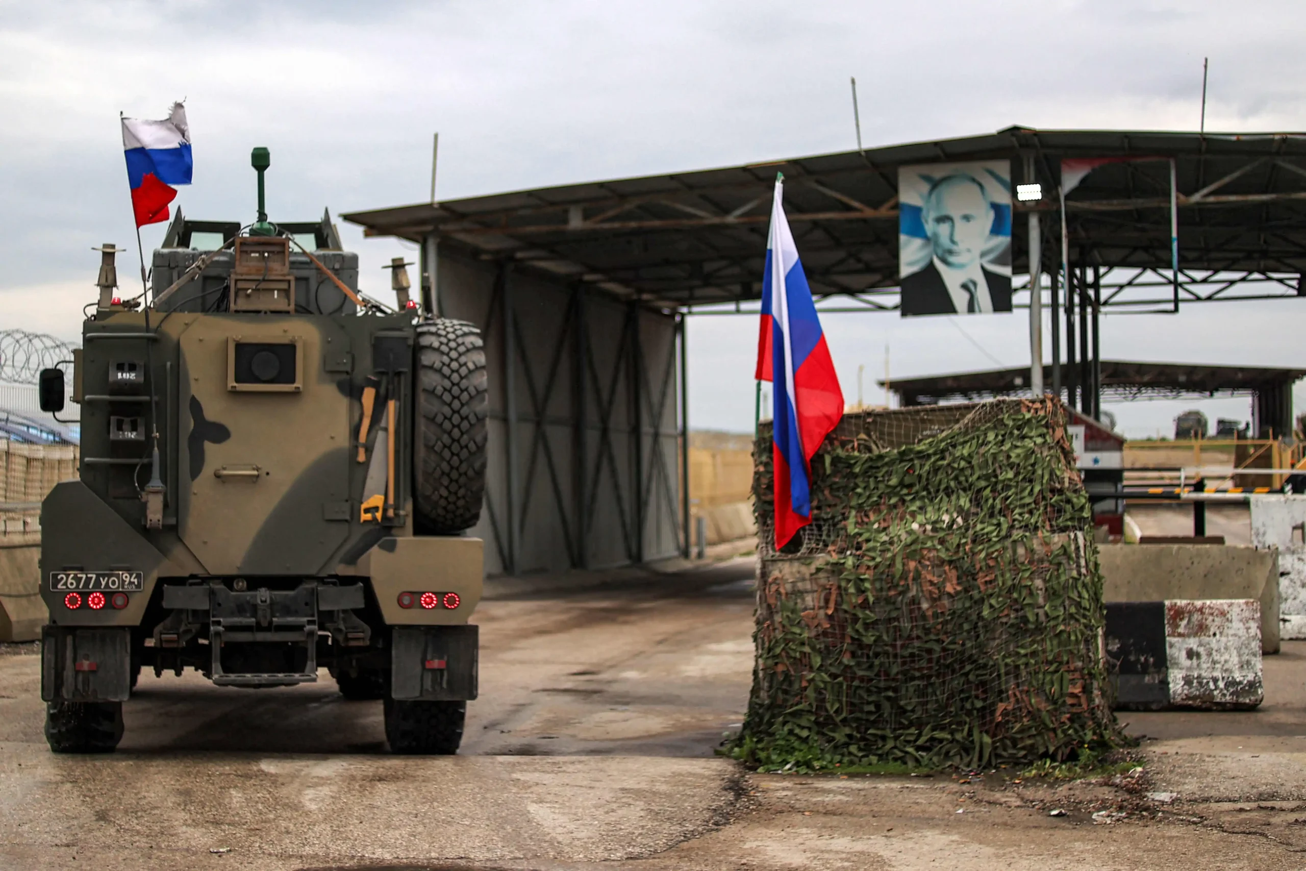 Портрет президента России Владимира Путина