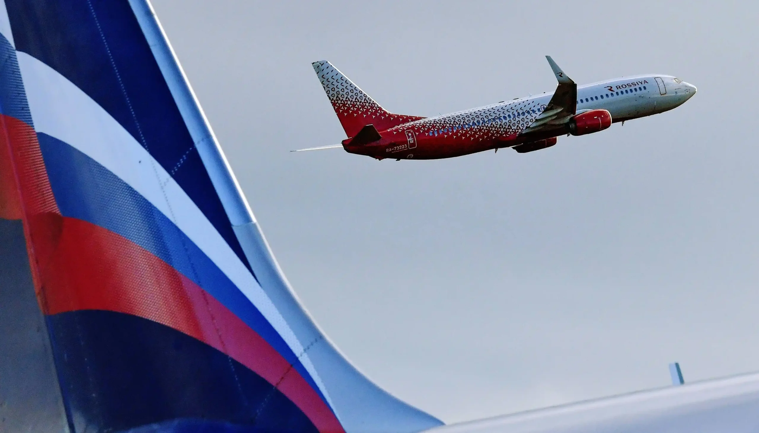 Самолет Boeing 737-800 авиакомпании «Россия»