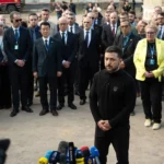 Владимир Зеленский проводит брифинг