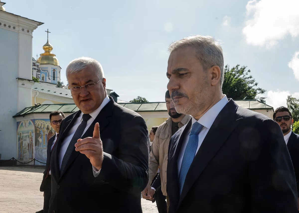 Андрей Сибига и Хакан Фидан