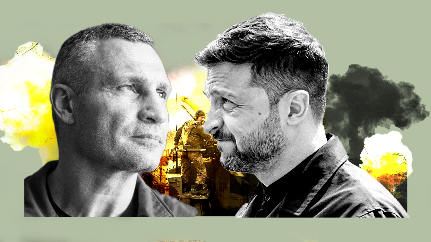 Кличко и Зеленский