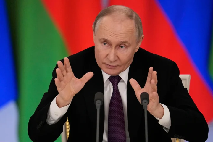 Russian President Vladimir Putin