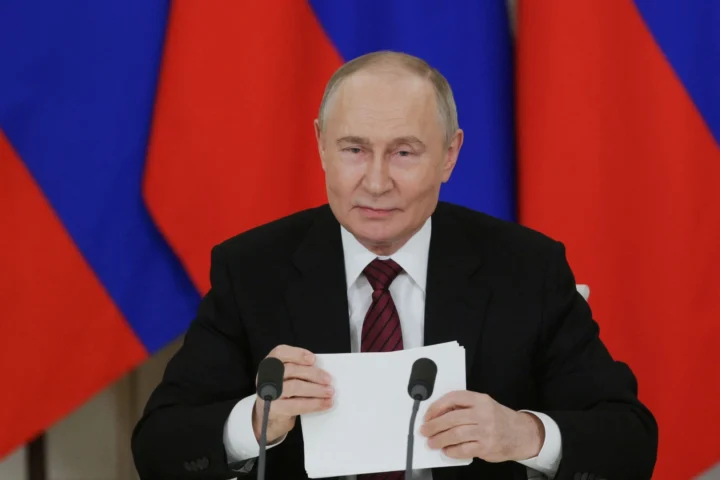 Russian President Vladimir Putin