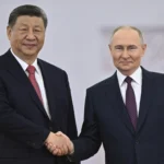 Президент России Владимир Путин и его китайский коллега Си Цзиньпин