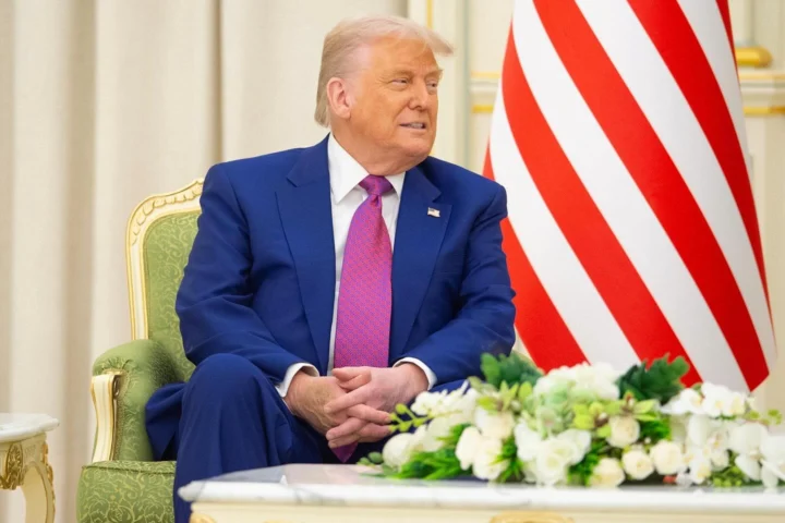 Президент США Дональд Трамп в Саудовской Аравии