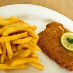 Schnitzel with french fries