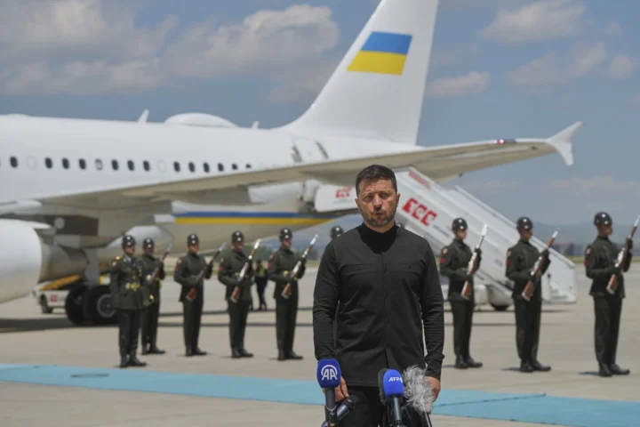 Ukrainian President Volodymyr Zelenskyy