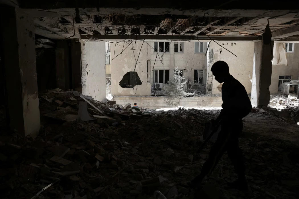 израильский удар по зданию в Тегеране