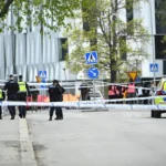 Полиция на месте инцидента