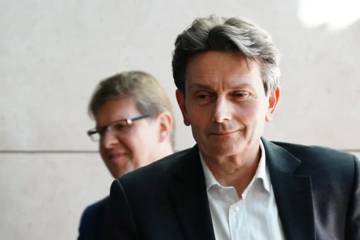 politicians Ralf Stegner and Rolf Mützenich