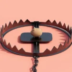 свинка в капкане