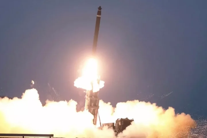 ballistic missile launch