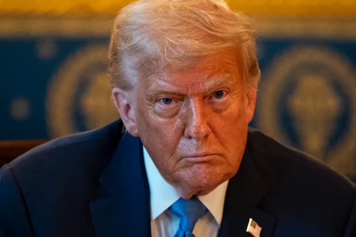 Donald Trump at the White House