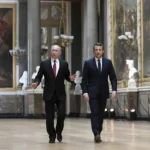 Макрон и Путин