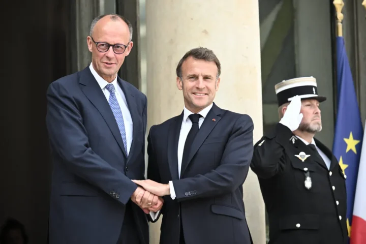 Мерц и Макрон