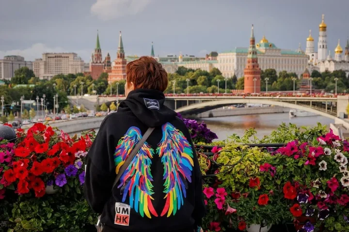 Москва в цветах