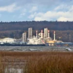 Oil terminal in Ust-Luga