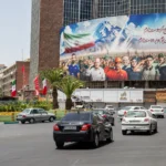 Площадь Валиаср в Тегеране