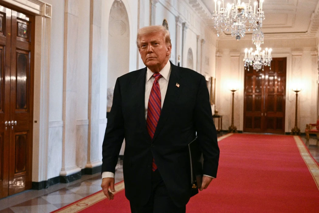 President Trump at the White House