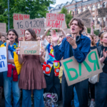 протестующие в Киеве