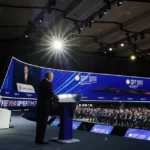Vladimir Putin speaks at the St. Petersburg International Economic Forum