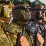 солдаты хорватской армии