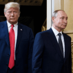 Trump and Vladimir Putin in Helsinki