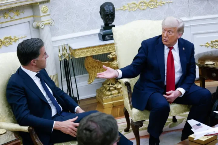 Трамп и Рютте