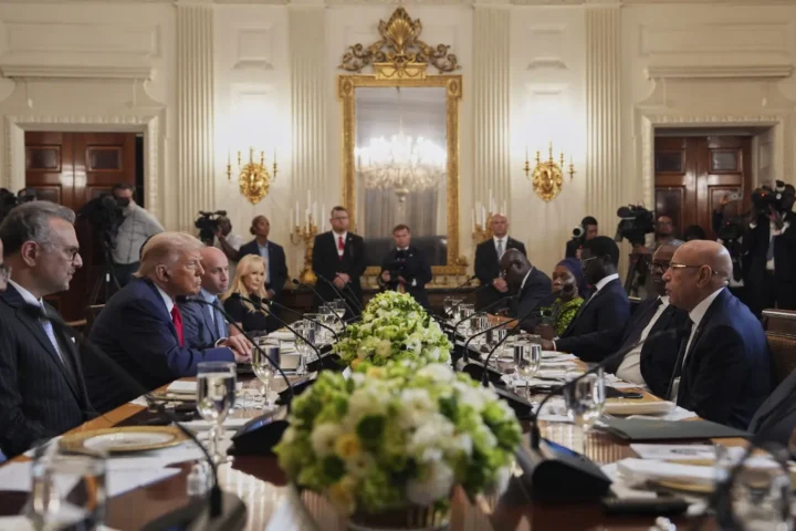 Трамп кушает