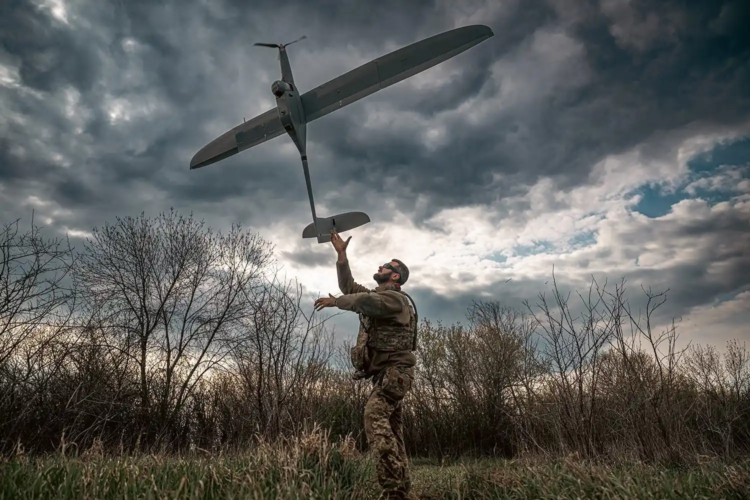 Украинский солдат