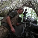 Украинский военнослужащий