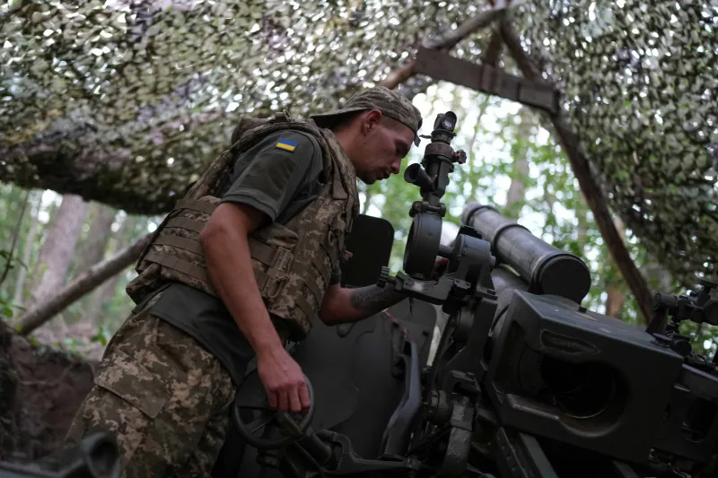 Украинский военнослужащий